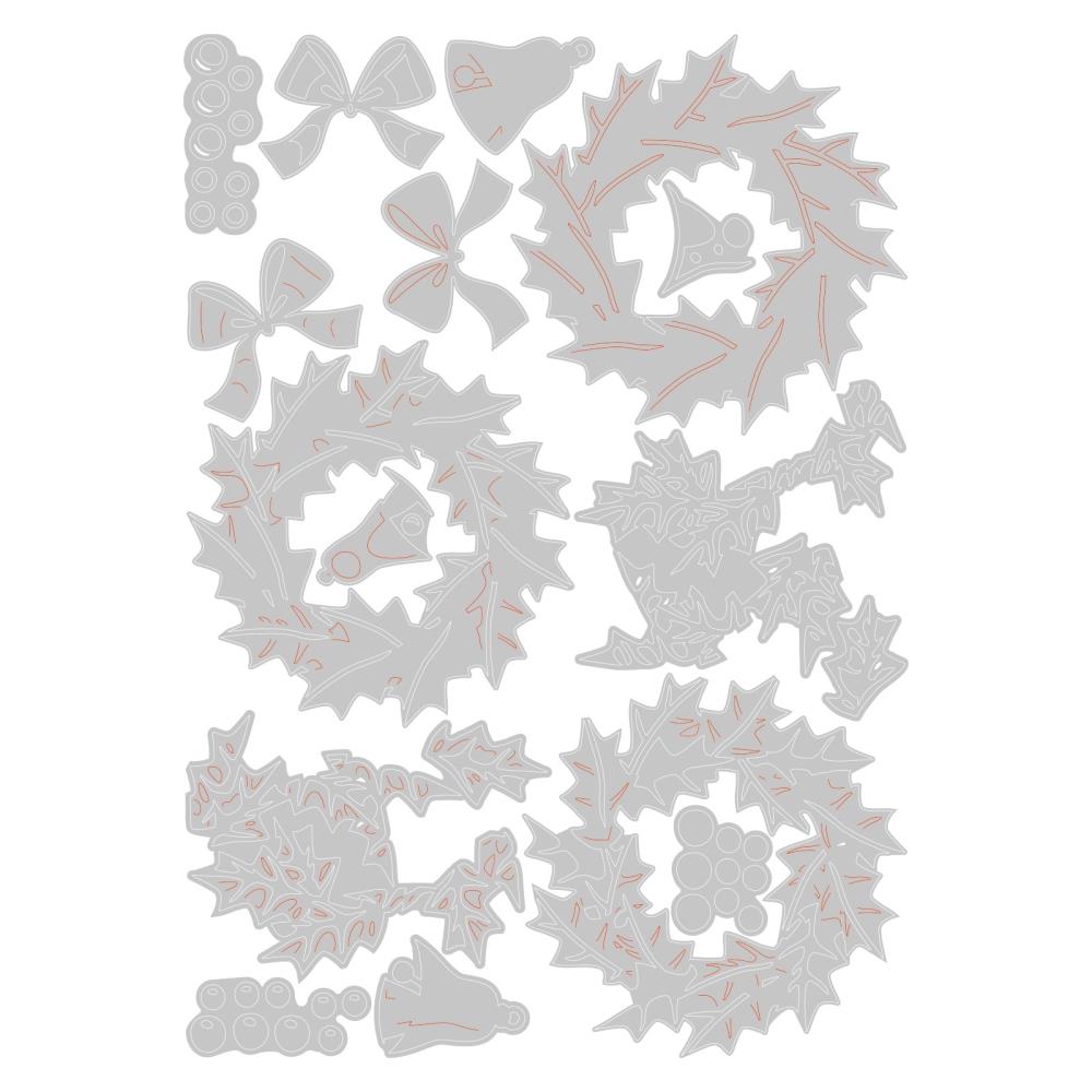 Sizzix - Tim Holtz - Thinlits - Colorize - Yuletide