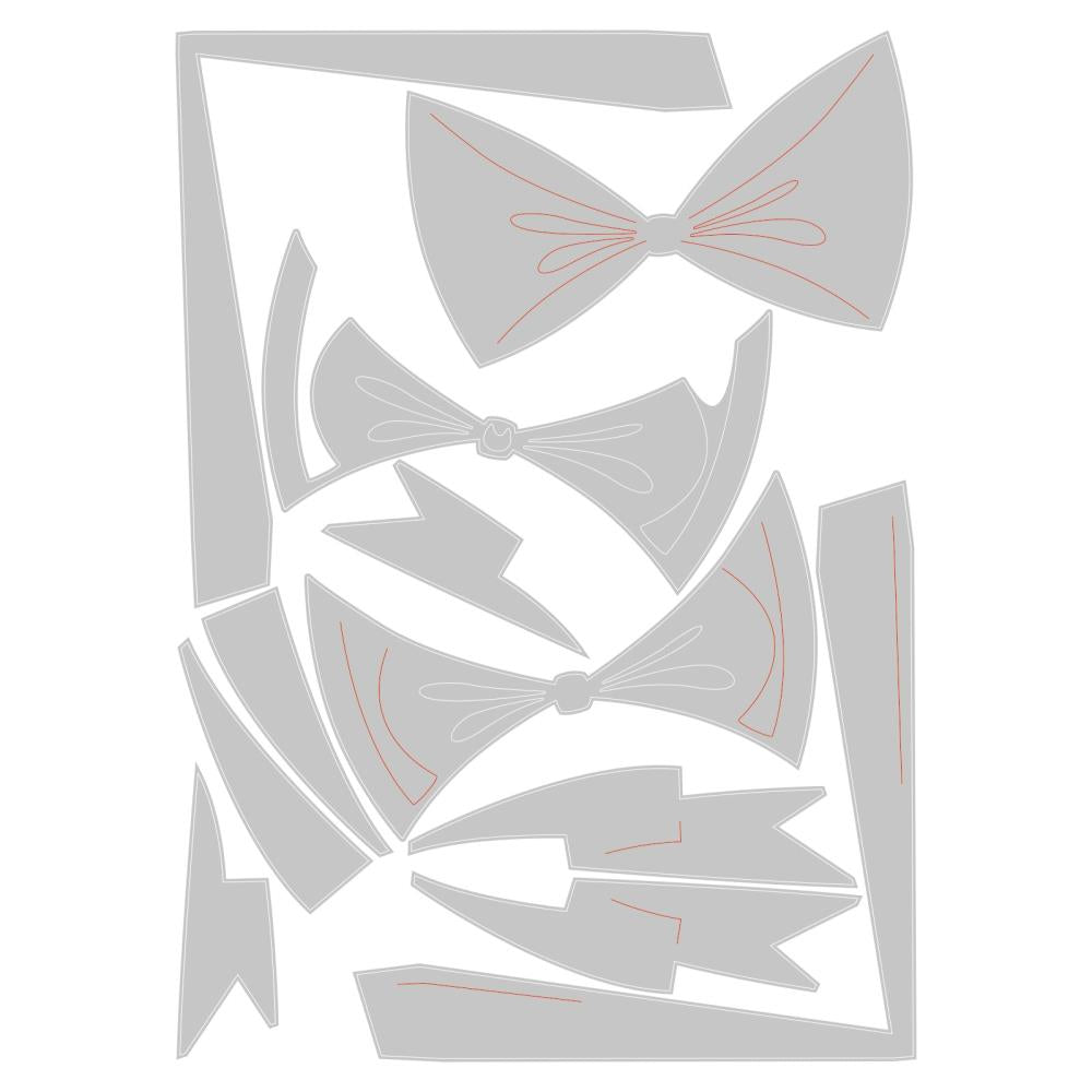 Sizzix - Tim Holtz - Thinlits - Colorize - Bowtied