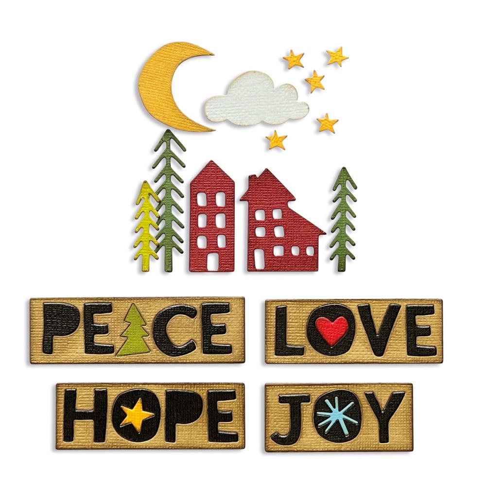 Sizzix - Tim Holtz - Thinlits - Christmas Cutouts