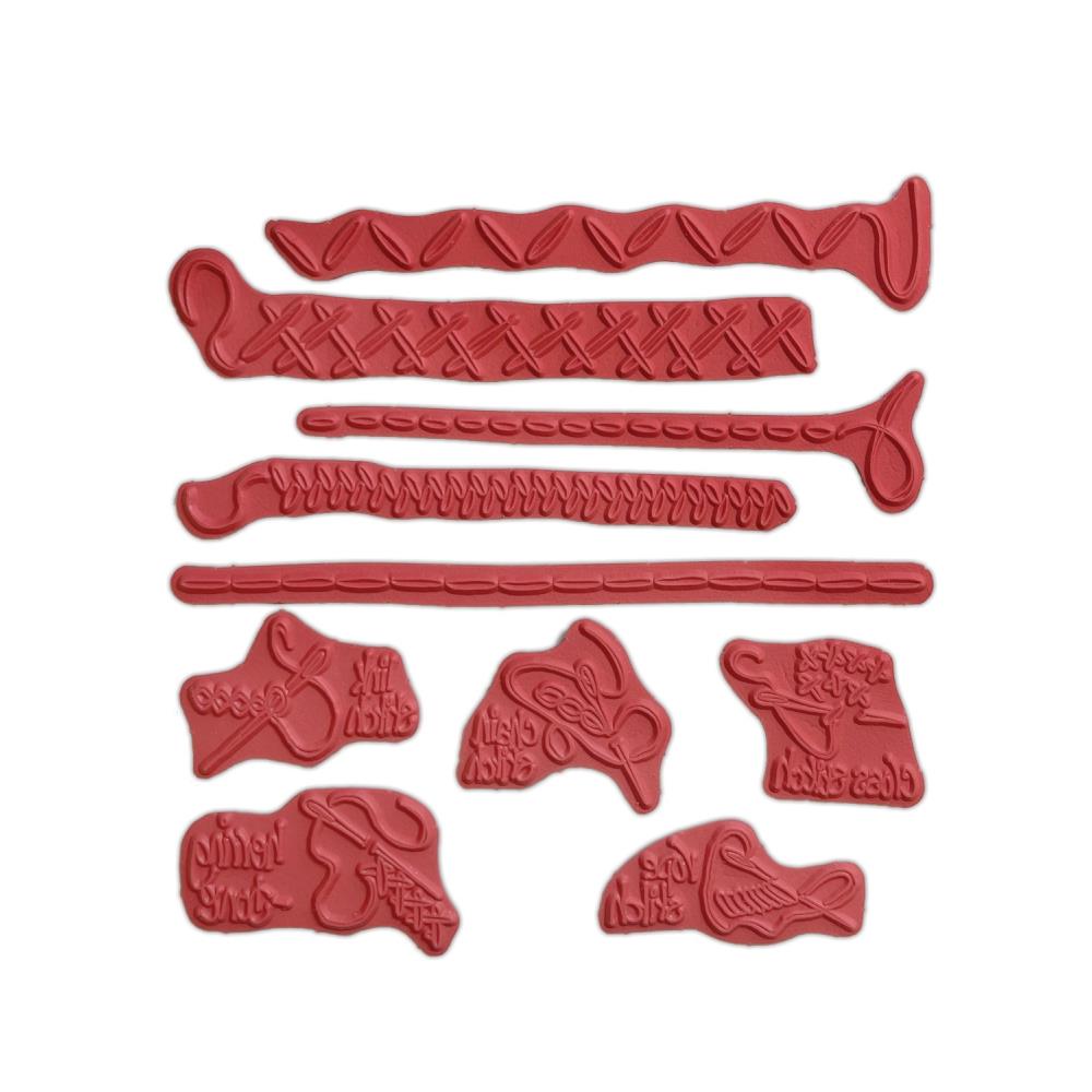 Dylusions - Cling Stamps - Sampler