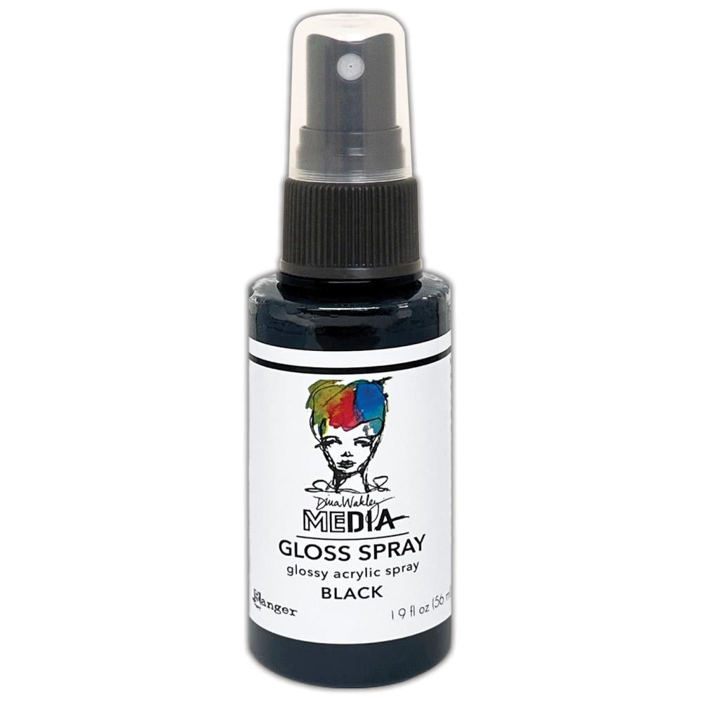 Dina Wakley Media - Gloss Spray - Black