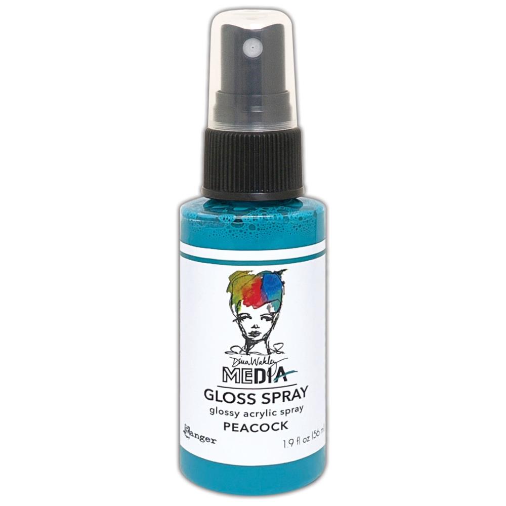 Dina Wakley Media - Gloss Spray - Peacock