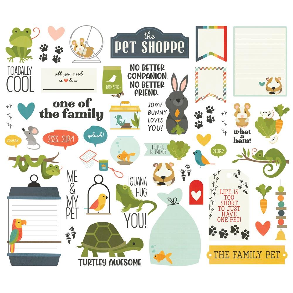 Simple Stories - Pet Shoppe - Bits & Pieces