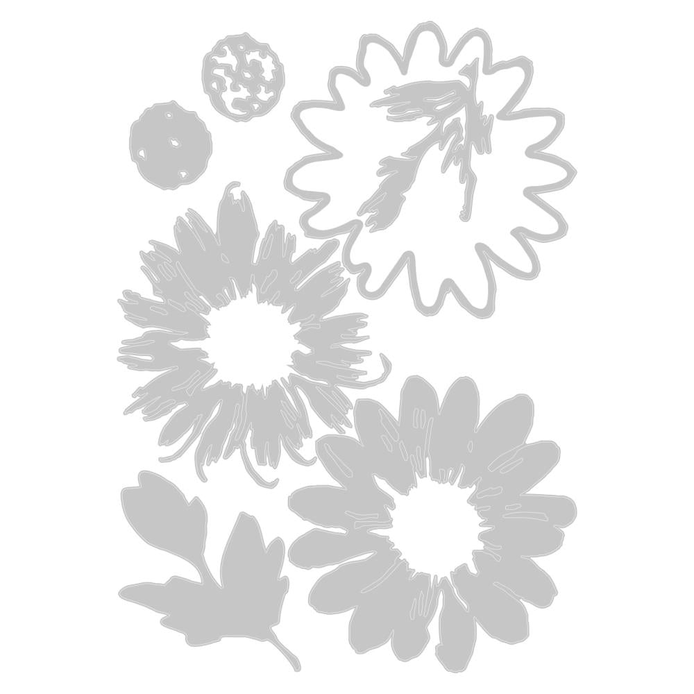 Sizzix - Tim Holtz Alterations - Thinlits  - Blossom