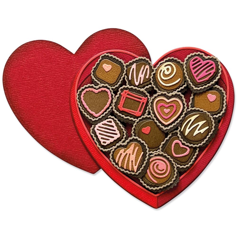 Sizzix - Tim Holtz - Thinlits Dies - Colorize - True Love