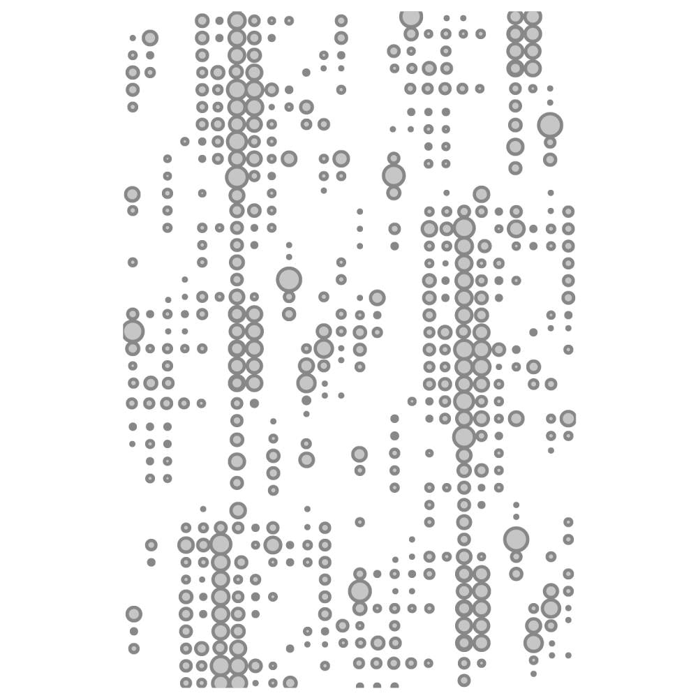 Sizzix -Tim Holtz  -  Embossing Folder - 3D - Dotted