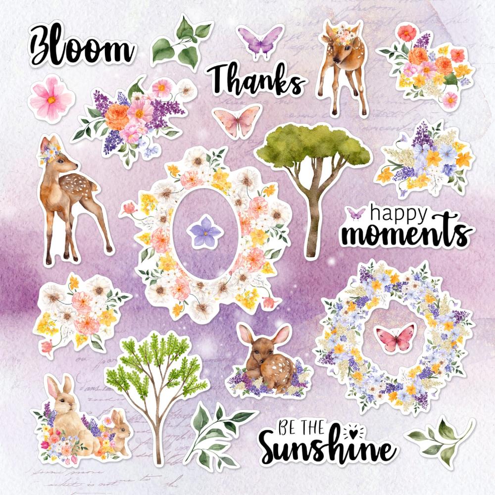 Asuka Studio - Sunshine Meadow - Ephemera Die Cuts
