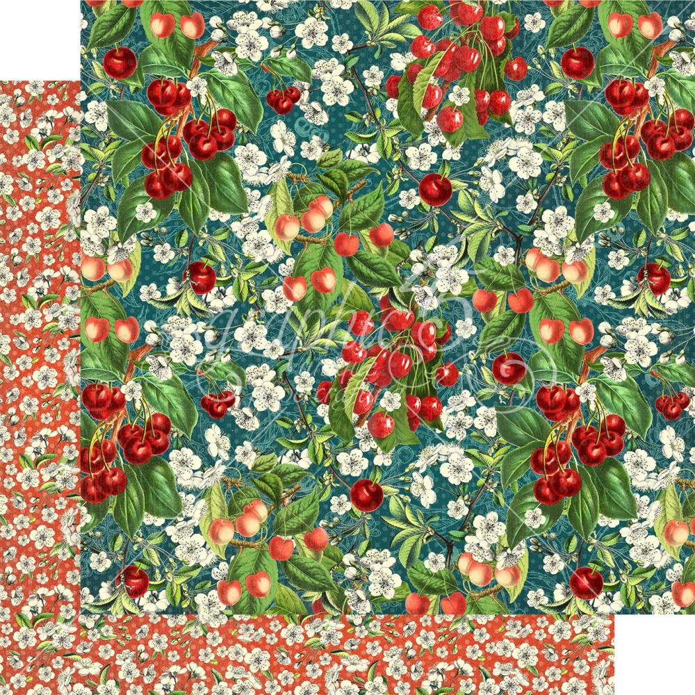 Graphic45 - Life's a Bowl of Cherries - 12 x 12" Paper Pad