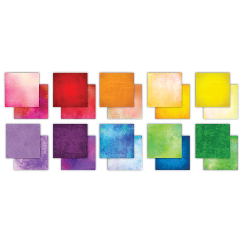 Craft Consortium - Over the Rainbow - Paper Pad  12"x12"