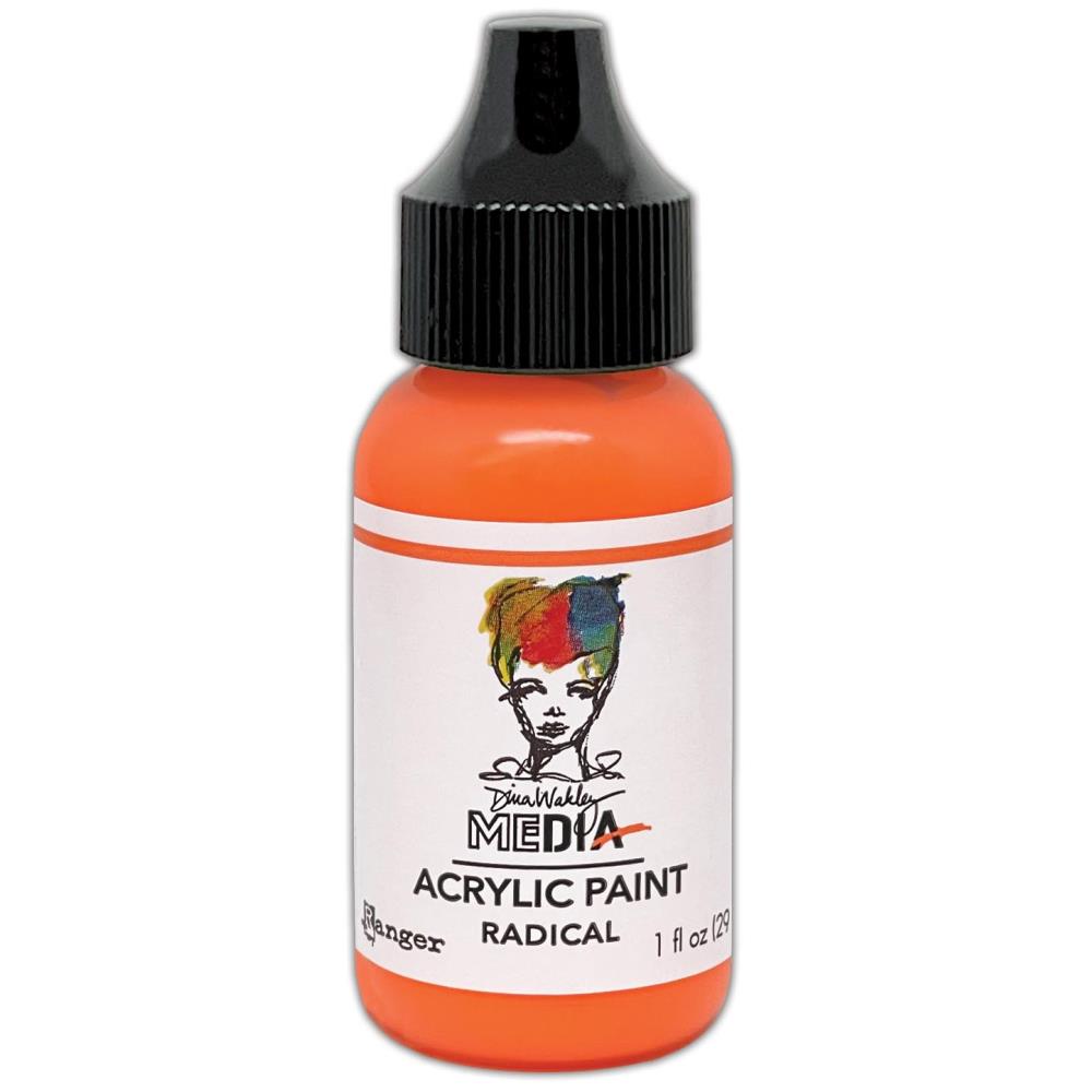 Ranger - Dina Wakley Media Paints - Radical - 1oz