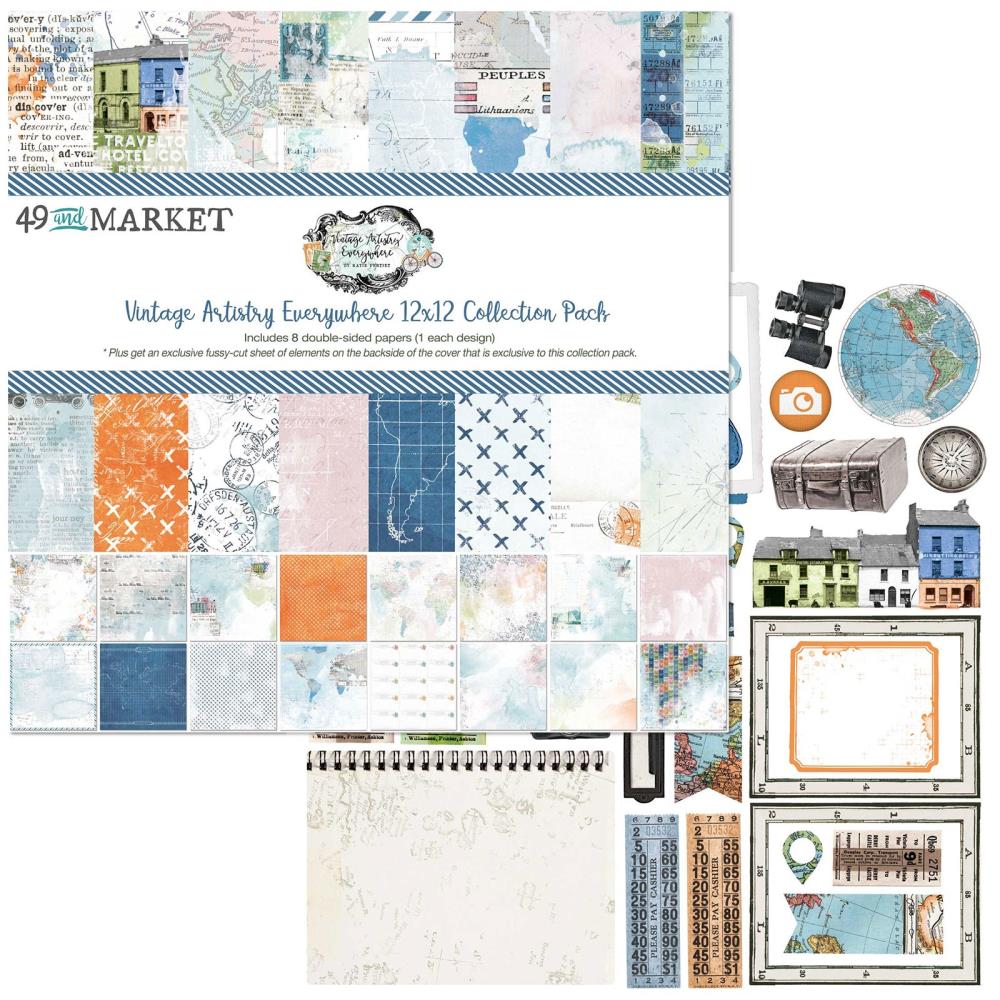 49 and Market - Everywhere Collection -   12 x 12"