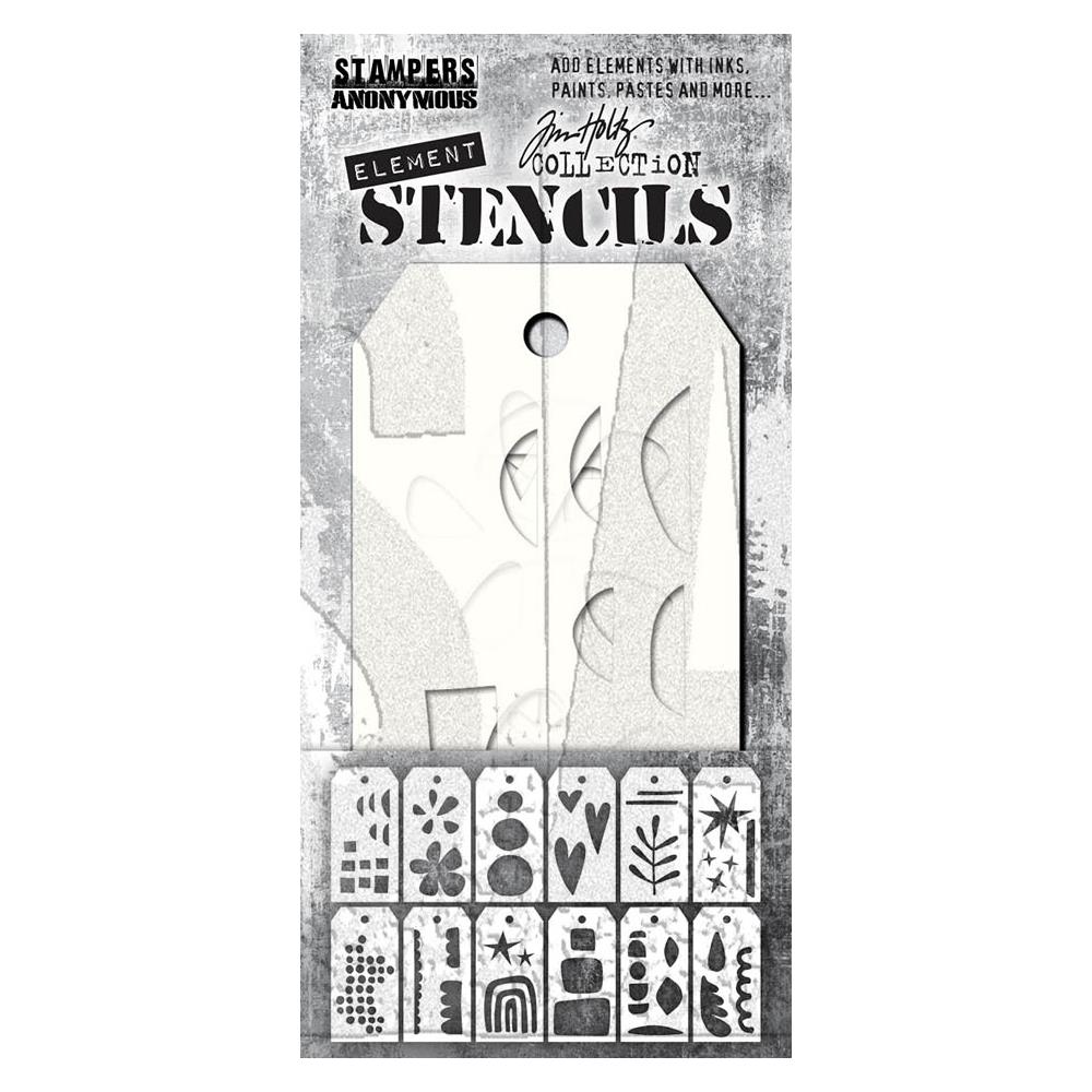 Tim Holtz - Element Stencil - Everyday