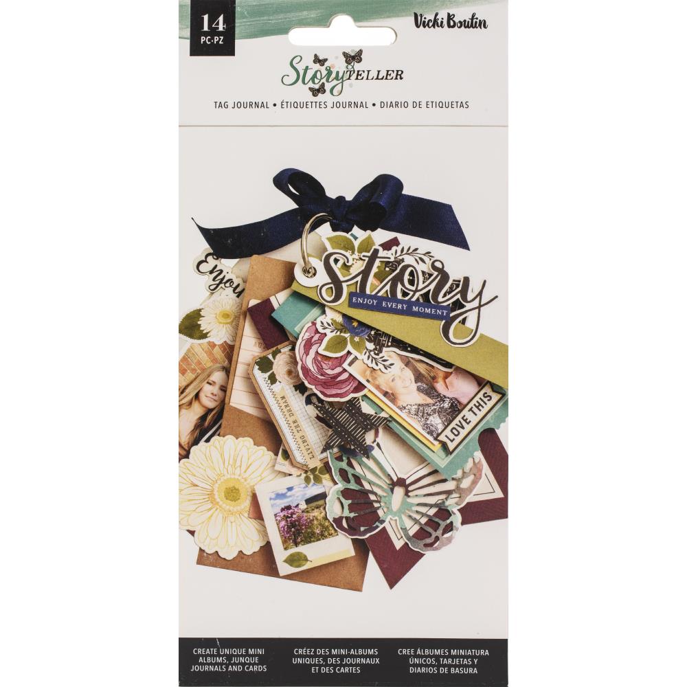 American Crafts - Vicki Boutin - Storyteller Tags and Journaling pieces