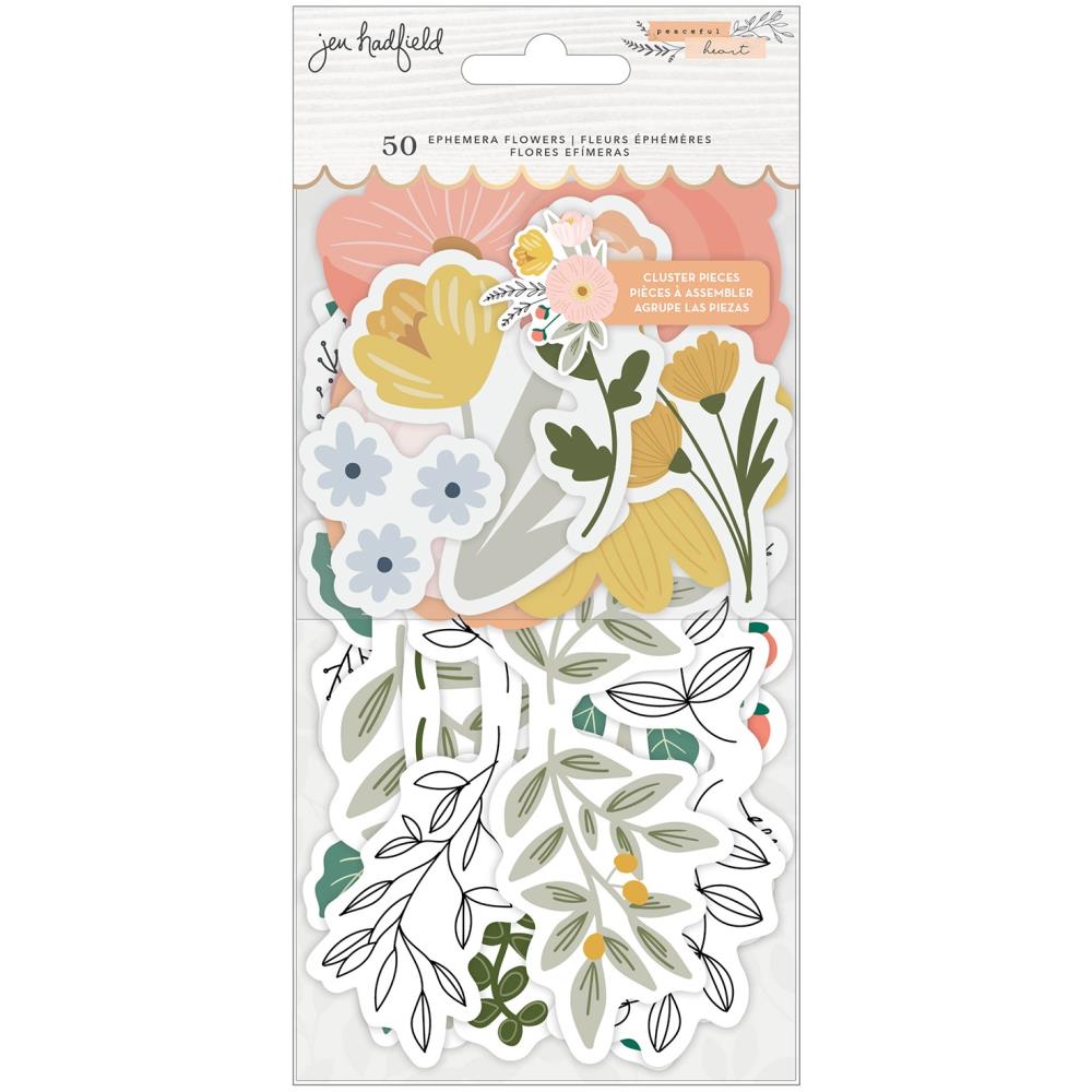 Jen Hadfield - Peaceful Heart  - Floral Ephemera