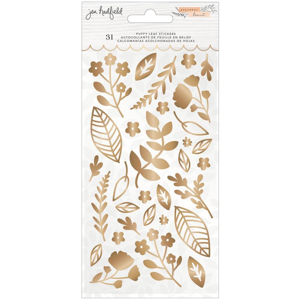 Jen Hadfield - Peaceful Heart  - Puffy Stickers
