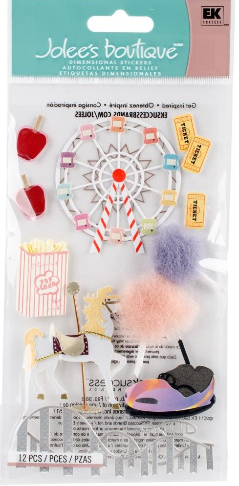 Jolee's - 3D Stickers - large - Carnival