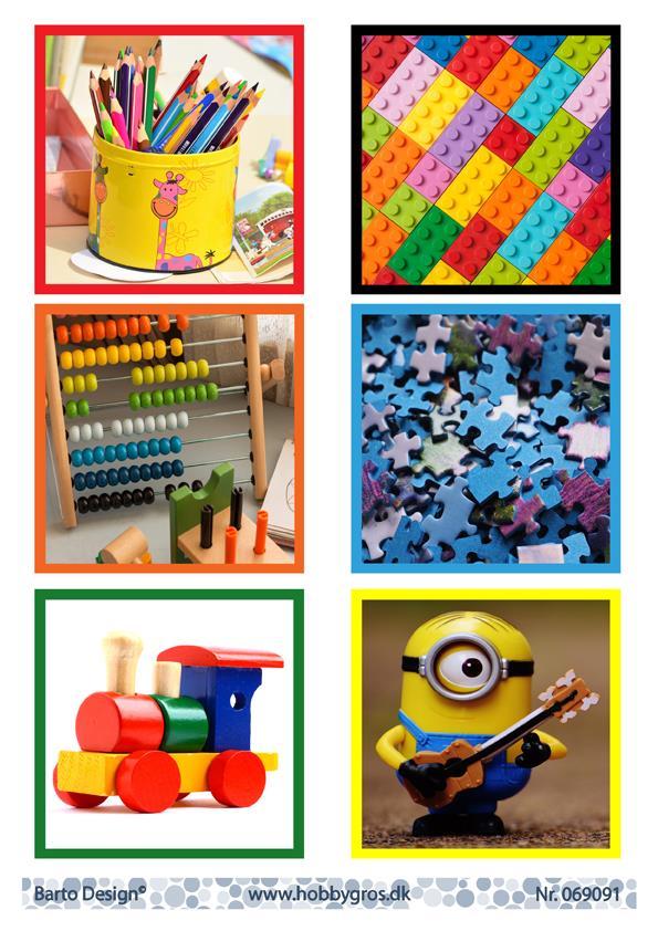 Barto Design - Utklippsark -  Toys