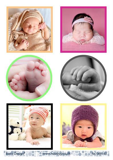 Barto Design - Utklippsark - Baby
