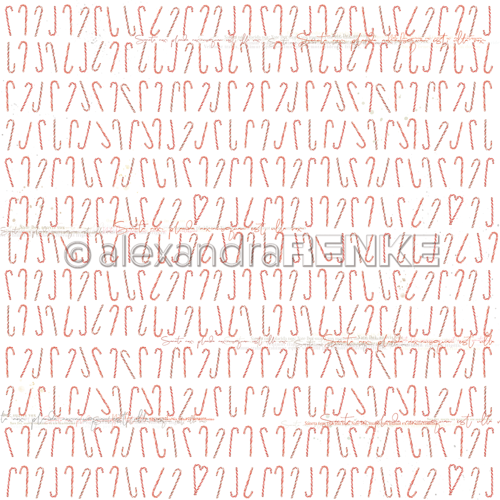 Alexandra Renke - Candy Rapport - Paper -  12x12"