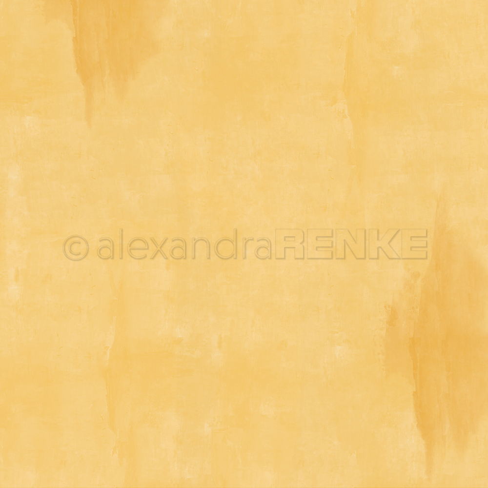 Alexandra Renke - Calm Yellow 3 - Paper - 12x12"