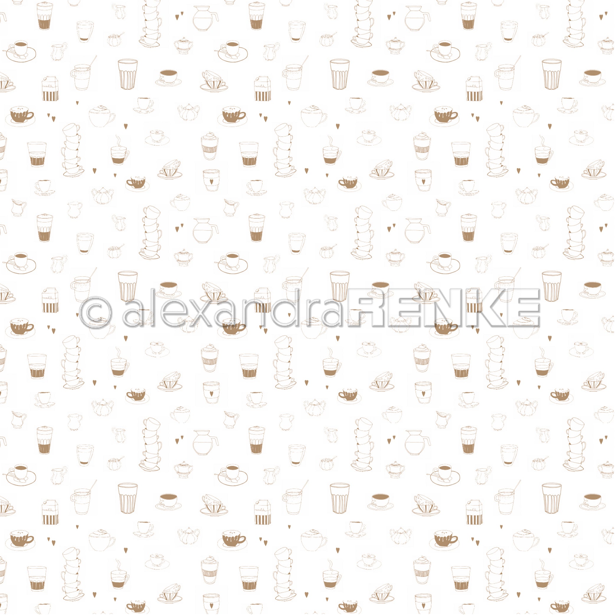 Alexandra Renke -  Coffee Rapport -  12x12"