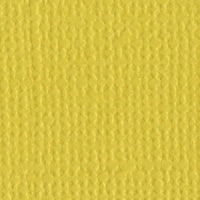 Bazzill Canvas  12 x 12  Sunbeam gul kartong