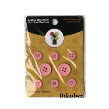 Imaginisce: Stitchin' Buttons - In the Pink