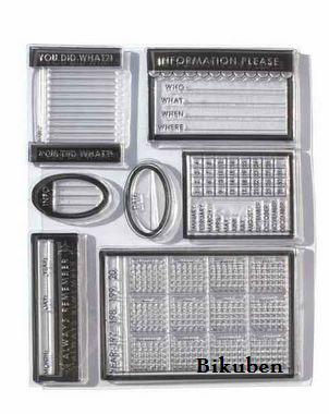 Melissa Frances: Date Promt - Clear Stamps