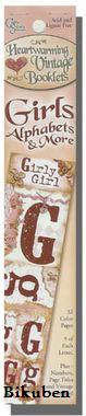 Heartwarming Vintage Booklets: Girls Alphabets & More