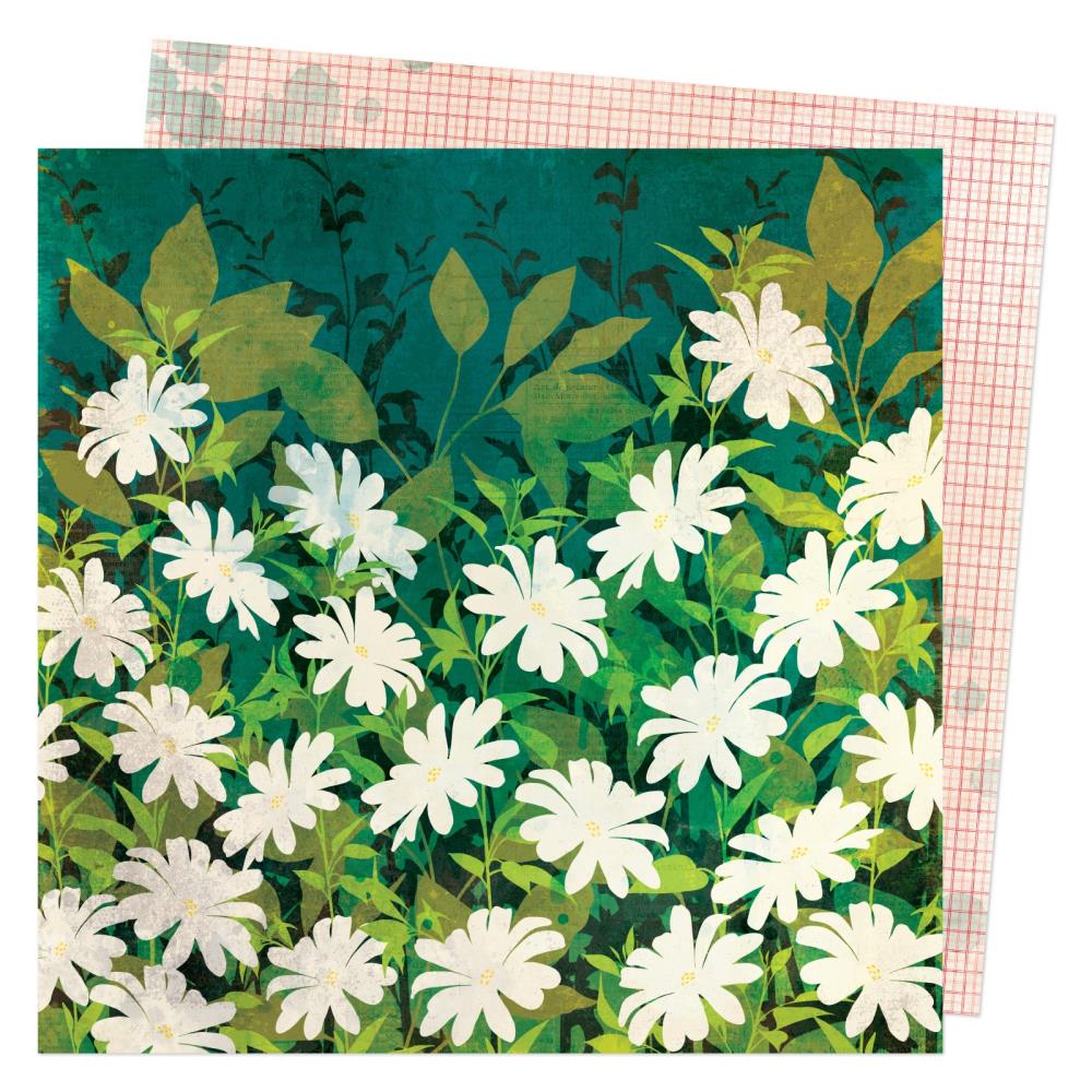 Vicki Boutin - Fernwood - Field of Daisies - 12x12"