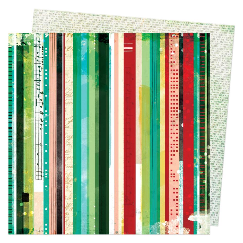 Vicki Boutin - Warm Wishes - Holly Jolly - 12x12"