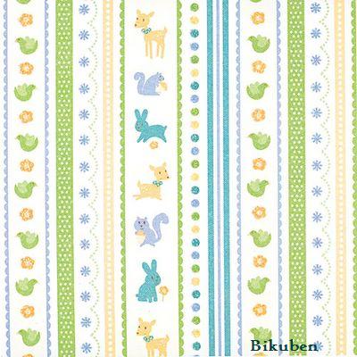 DCWV: Nursery Boy - Animals Glitter