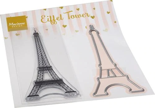 Marianne Design - Clear stamps & dies - Eiffel Tower