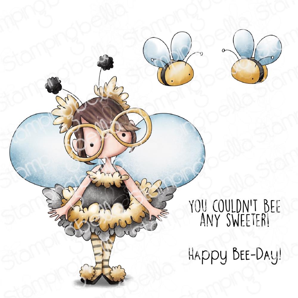 Stamping Bella - Cling Mounted Stamp - Tiny Townie Busy Bee
