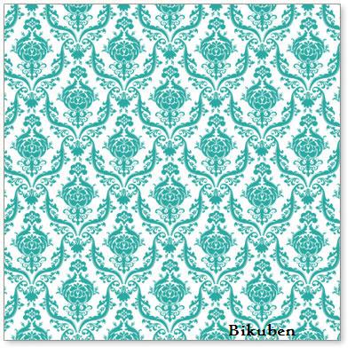 Hambly: Brocade Teal Overlay