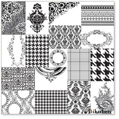 Hambly: ATC Patchwork Black Overlay