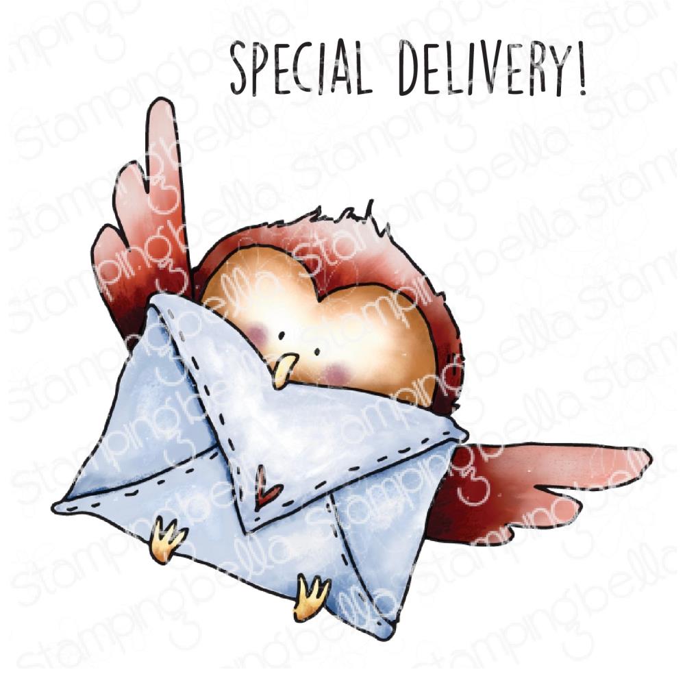 Stamping Bella - Cling Mounted Stamp - Special delivery