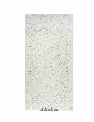 Melissa Frances: Pop-Out Glitter Accents "FLOWERS"