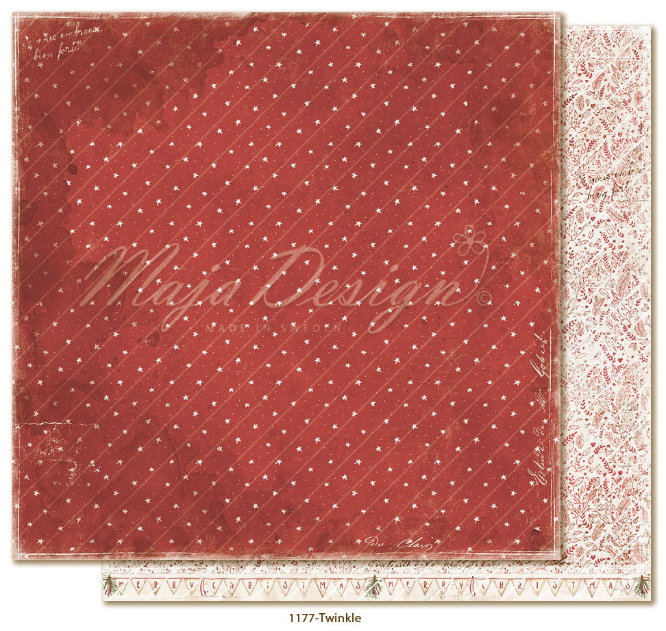 Maja Design - Happy Christmas - Twinkle -  12 x 12"