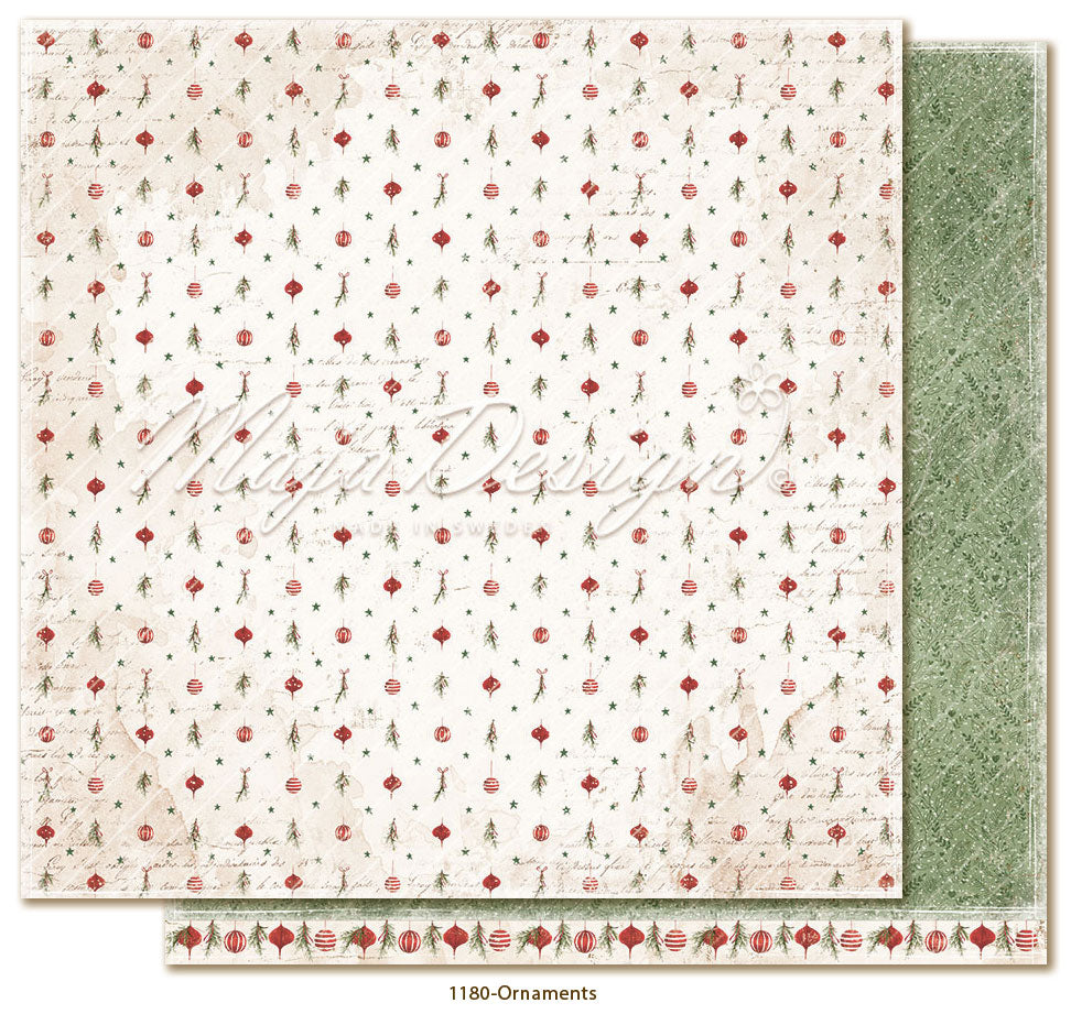 Maja Design - Happy Christmas - Ornaments -  12 x 12"