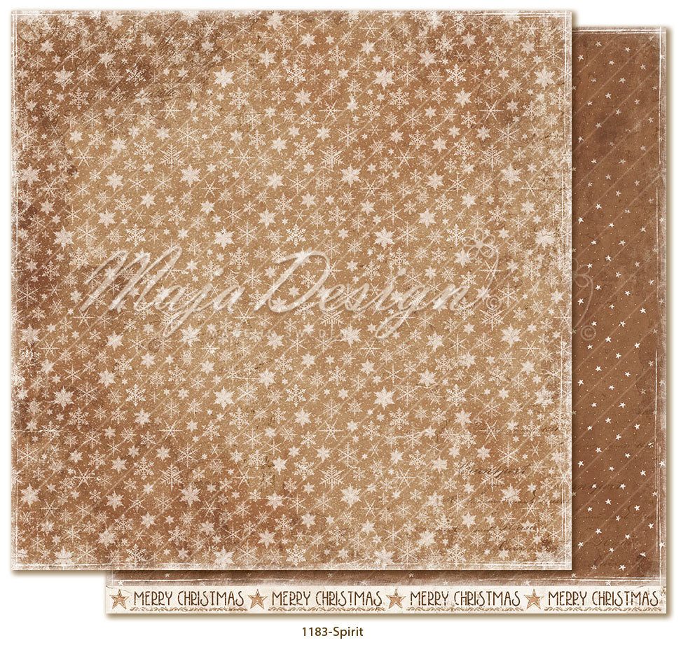 Maja Design - Happy Christmas - Spirit -  12 x 12"