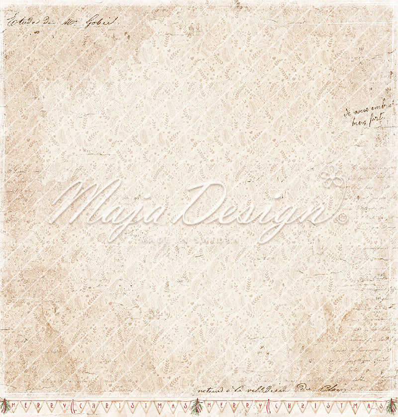 Maja Design - Happy Christmas - Die Cuts -  12 x 12"