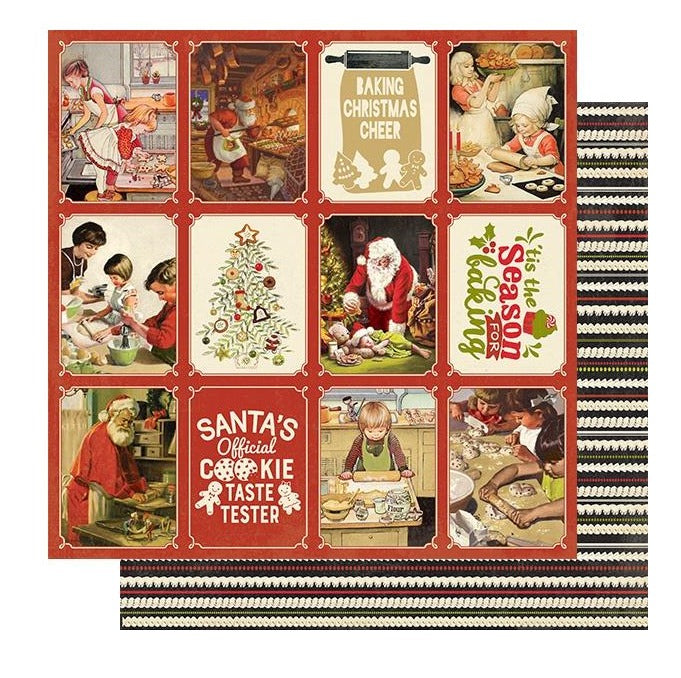 Authentique - Christmas Greetings -  12x12" Paper Pad