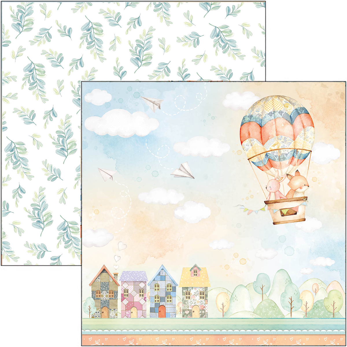 Ciao Bella - My tiny world - Paper Pack (12 ark) 12 x 12"