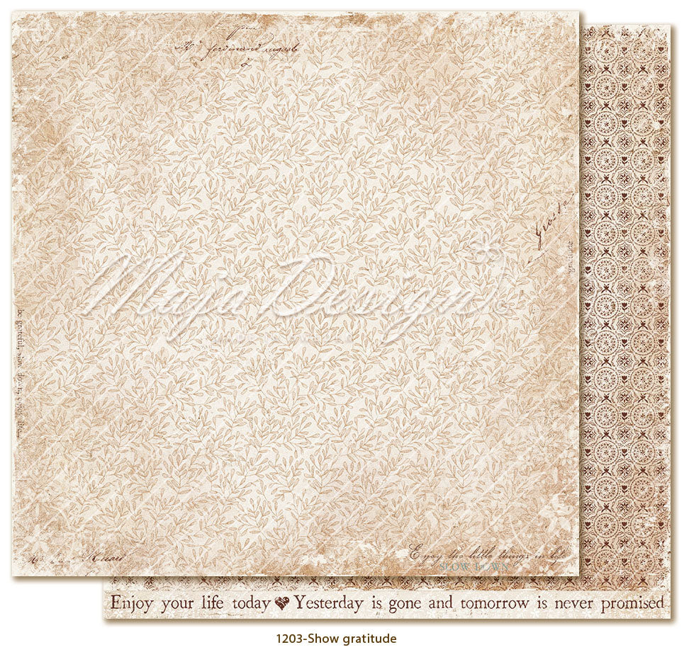 Maja Design - Bohemian Harmony - Collection Pack - Hele seien - 12 x 12"