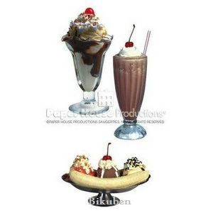 Paper House: Ice Cream  Sticky Pix