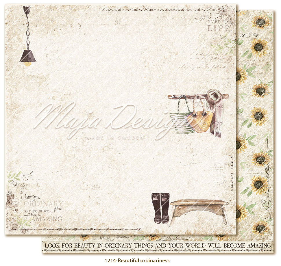 Maja Design - Everyday Life - Collection Pack - Hele serien m/monochrome - 12 x 12"
