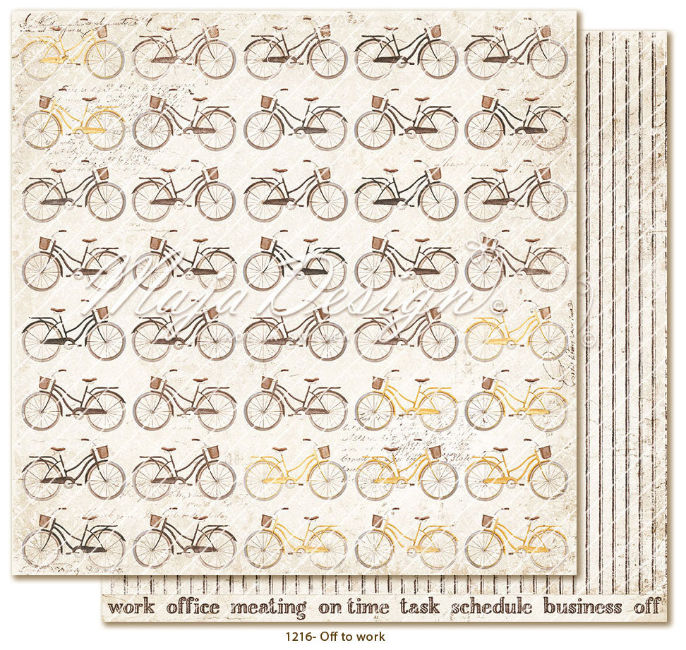 Maja Design - Everyday Life - Collection Pack - Hele serien m/monochrome - 12 x 12"