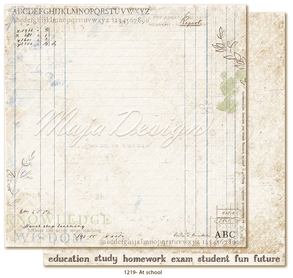 Maja Design - Everyday Life - Collection Pack - Hele serien m/monochrome - 12 x 12"