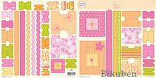 Heidi Grace: Flocked Monogram Punchouts Bouquet